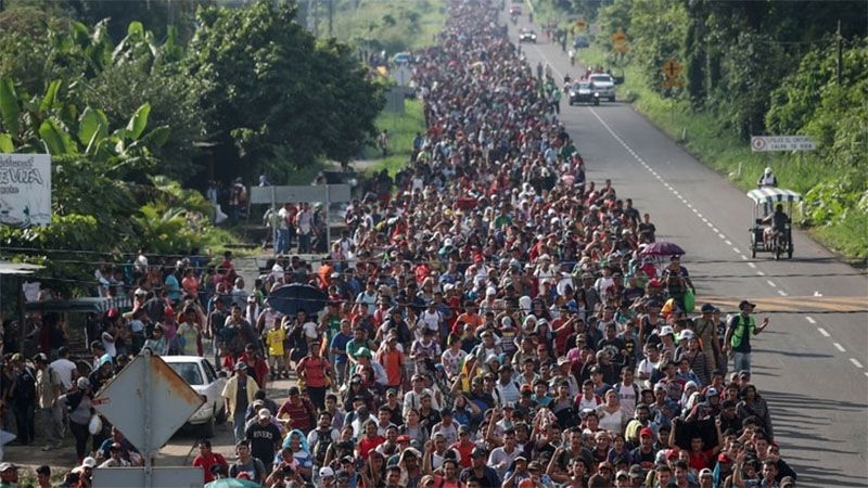 Se organiza nueva caravana migrante en Centroamérica que saldrá hacia EEUU
