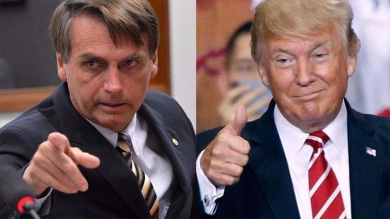 Trump elogia a Bolsonaro: “el Donald Trump de Sudamérica”