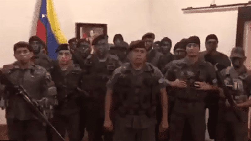 Un grupo de militares se rebela contra el Gobierno venezolano