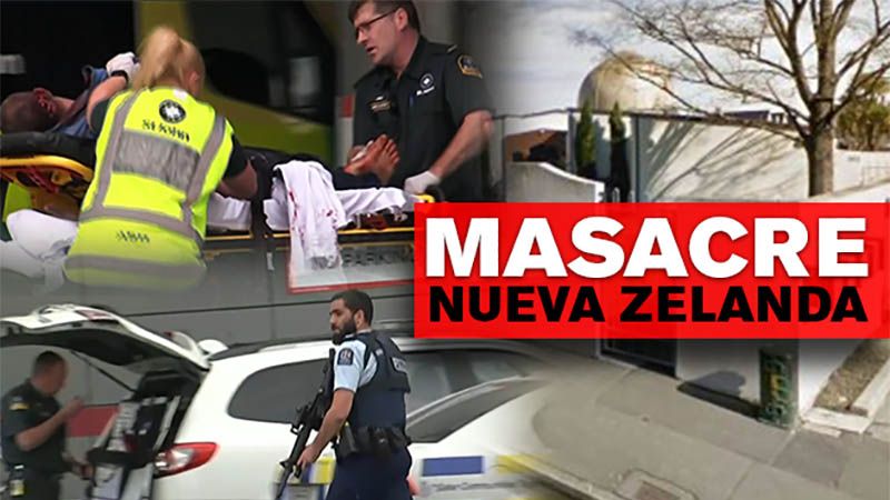 Sangriento atentado contra musulmanes en Nueva Zelanda deja 49 muertos