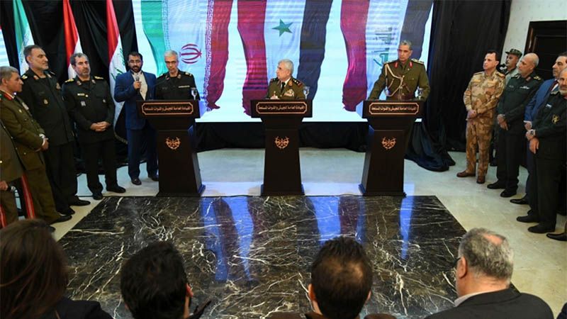Los jefes militares de Irán, Siria e Iraq acuerdan expulsar a las fuerzas extranjeras