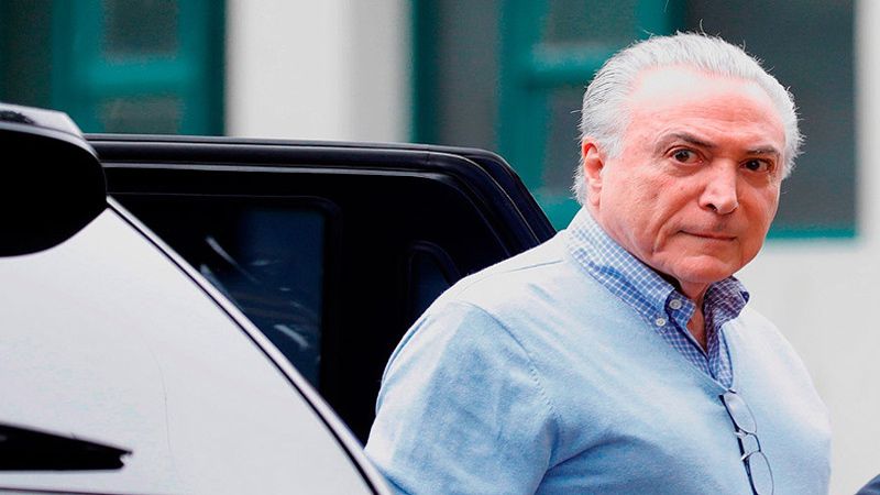 La Policía Federal detiene al expresidente de Brasil Michel Temer