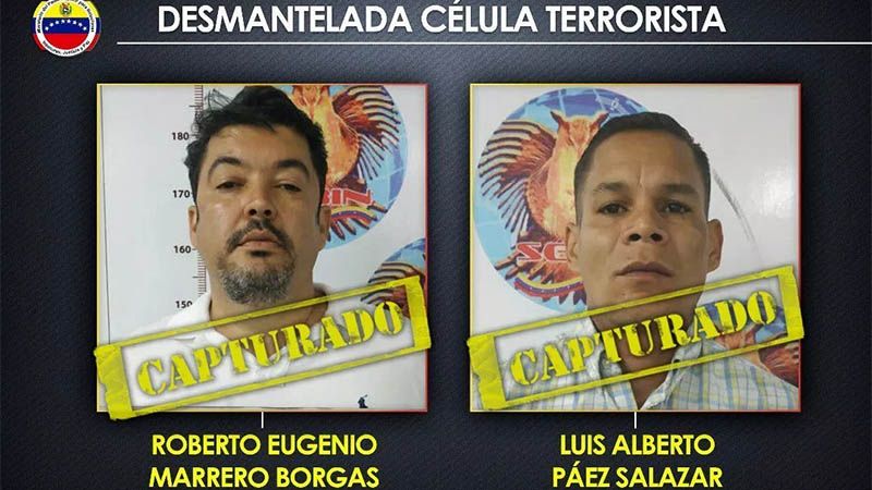 La célula terrorista detenida en Venezuela planeaba ataques selectivos