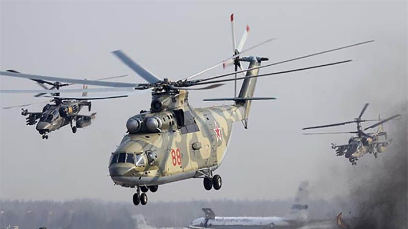 Rusia entregó a Venezuela más de 50 helicópteros de la marca Mi en 10 años