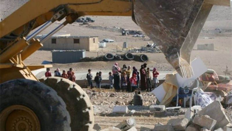 Fuerzas israel&iacute;es de ocupaci&oacute;n destruyeron aldea beduina 142 veces