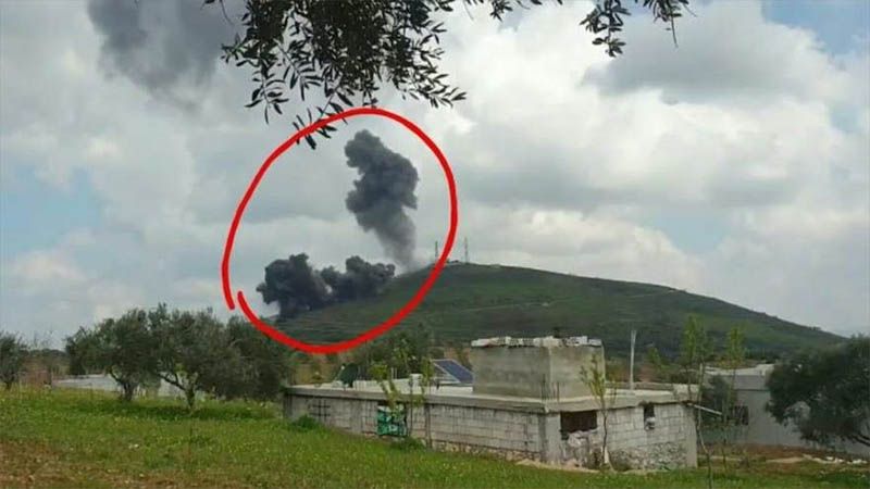 La aviación rusa destruye un centro de comando de los terroristas en Idlib