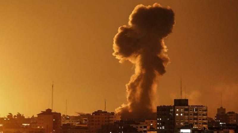La aviación militar israelí vuelva a bombardear objetivos en la Franja de Gaza