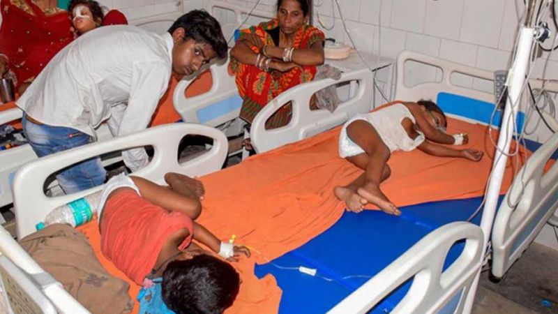 Mueren más de 31 niños en India por un brote de encefalitis aguda
