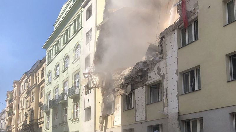 Una explosión de gas en Viena provoca el colapso parcial de dos edificios