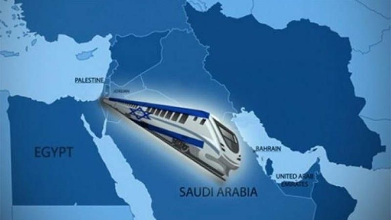 El r&eacute;gimen sionista pretende conectarse v&iacute;a ferroviaria con el Golfo P&eacute;rsico