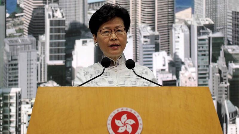 La líder de Hong Kong anuncia la “muerte” de la polémica ley de extradición