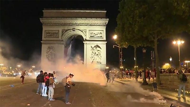 Más de 280 detenidos en Francia tras la victoria de la selección de Argelia de fútbol