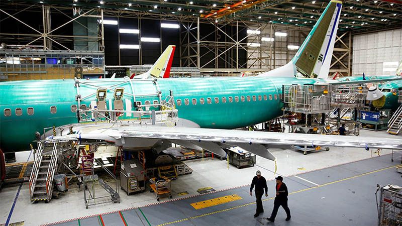 Boeing anuncia pérdidas de 5.600 millones de dólares por su avión 737 MAX
