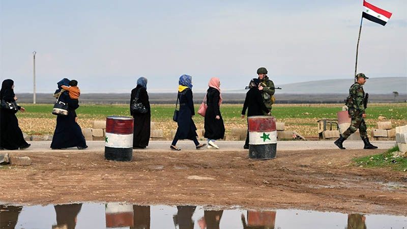 Autoridades sirias abren un corredor humanitario para los civiles que buscan huir de Idlib