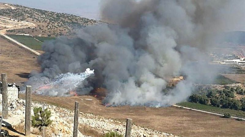 La Resistencia destruye un vehículo militar israelí cerca de la frontera de Líbano
