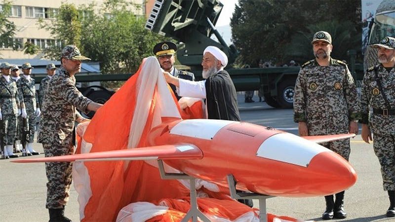 Irán presenta su nuevo dron de alta precisión que puede atacar blancos lejos de sus fronteras