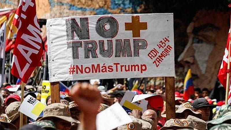 Campaña venezolana “No más Trump” alcanza 9 millones de firmas