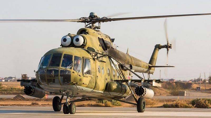 Se estrella un helicóptero militar Mi-8 en el sur de Rusia