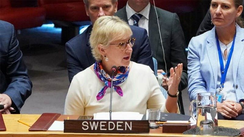 Renuncia canciller sueca Wallstrom, crítica a crímenes del régimen israelí