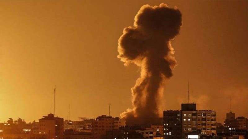 La aviación de guerra israelí vuelve a bombardear la asediada Franja de Gaza
