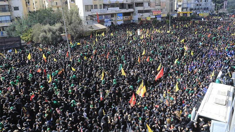 Hezbol&aacute; conmemora el D&iacute;a de Ashura con marchas millonarias