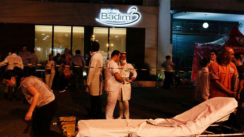 Varios muertos por un incendio en un hospital en Río de Janeiro