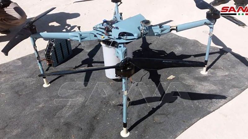 Fuerzas sirias derriban un dron israelí cargado con bombas de racimo