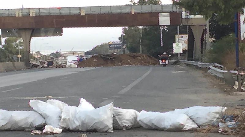 En fotos: As&iacute; amanecieron este mi&eacute;rcoles las carreteras en L&iacute;bano