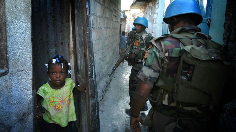 Un estudio cifra en 2.000 las mujeres v&iacute;ctimas de abusos sexuales en Hait&iacute; por parte de cascos azules de la ONU
