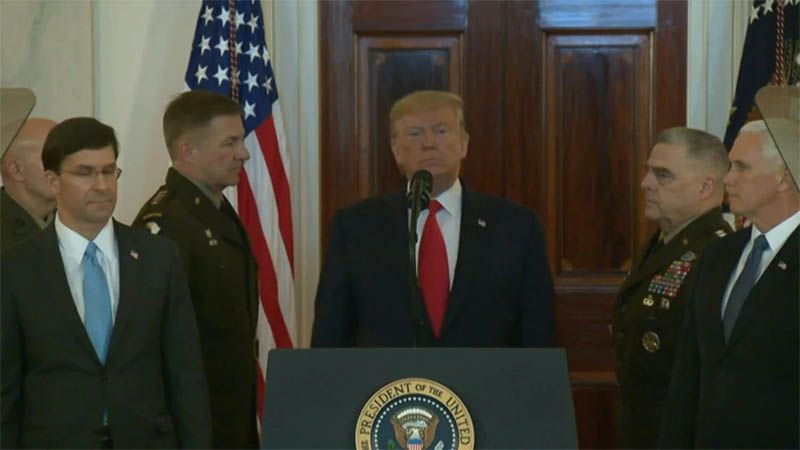 Trump retrocede ante represalia iran&iacute;, pero el peligro de una escalada militar sigue patente