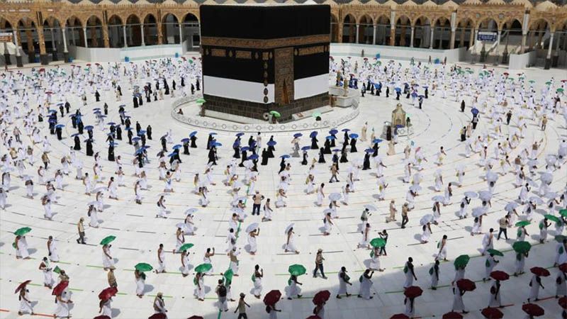 Empieza peregrinaci&oacute;n a Meca con restricciones por COVID-19