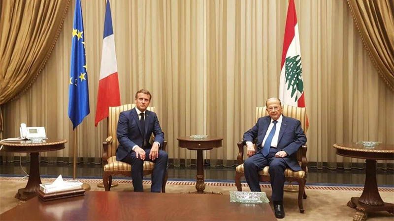 Macron llega a Beirut con un mensaje: “Líbano no está solo”