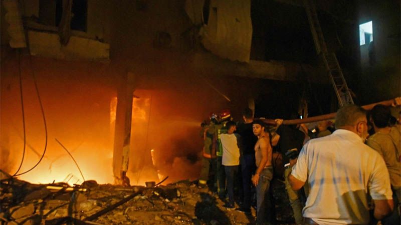 Varios muertos tras explosión de un depósito de combustible en el centro de Beirut