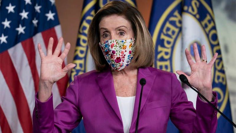 Pelosi asegura que legisladores de EEUU quieren llevar armas al Congreso y amenazan a colegas