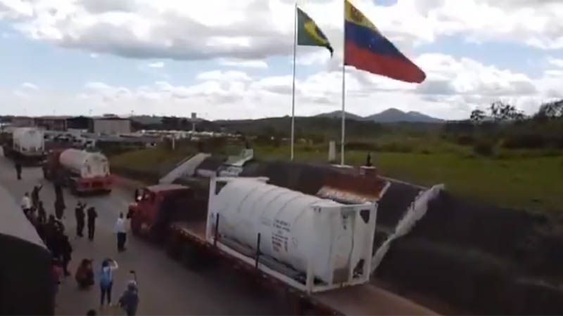 Maduro anuncia que Venezuela enviar&aacute; segundo cargamento de ox&iacute;geno a Brasil