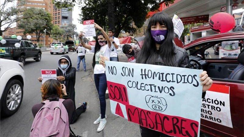 Mueren tres mineros en una nueva masacre en Colombia, la d&eacute;cima en 2021