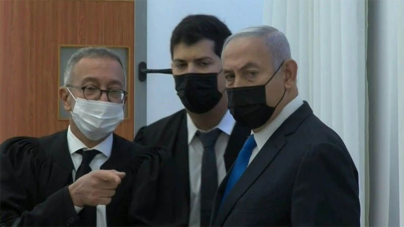 Netanyahu comparece ante la justicia seis semanas antes de las elecciones