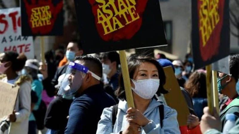 Miles de personas protestan en EEUU contra el racismo hacia los asi&aacute;ticos