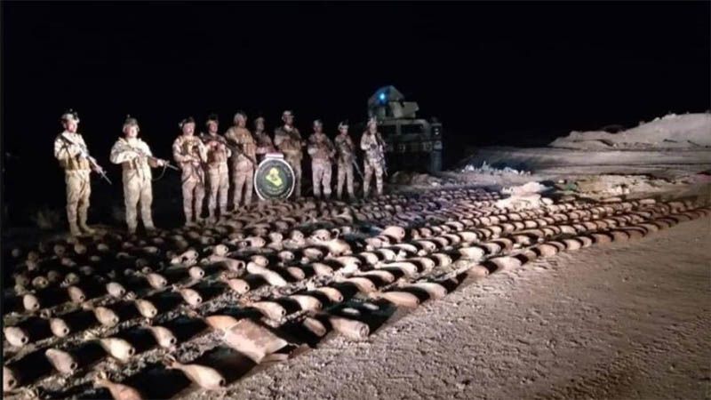 Hallan el mayor dep&oacute;sito de armas de Daesh en el oeste de Iraq