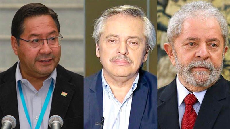 Fern&aacute;ndez, Arce y Lula abogan por un Mercosur fuerte y unido