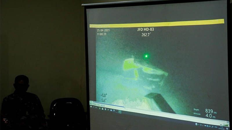 Indonesia da por muertos a los 53 tripulantes del submarino tras encontrarlo partido en tres