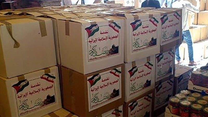 Ir&aacute;n env&iacute;a ayuda humanitaria para refugiados palestinos en Siria