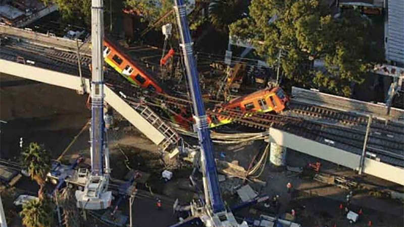 Sube a 24 la cifra de muertos por el derrumbe del metro de Ciudad de M&eacute;xico