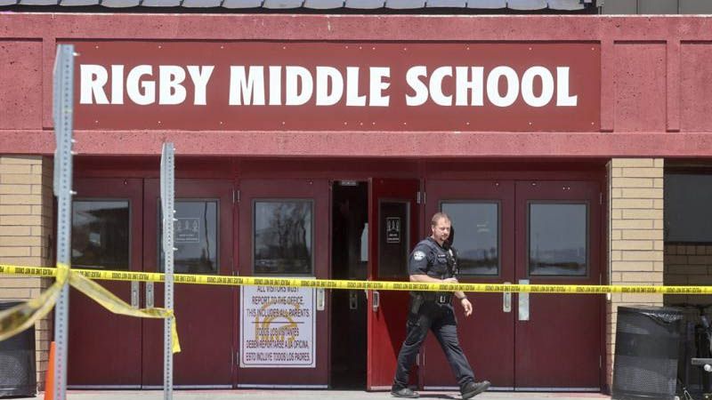 Tres heridos tras un tiroteo en una escuela de Idaho