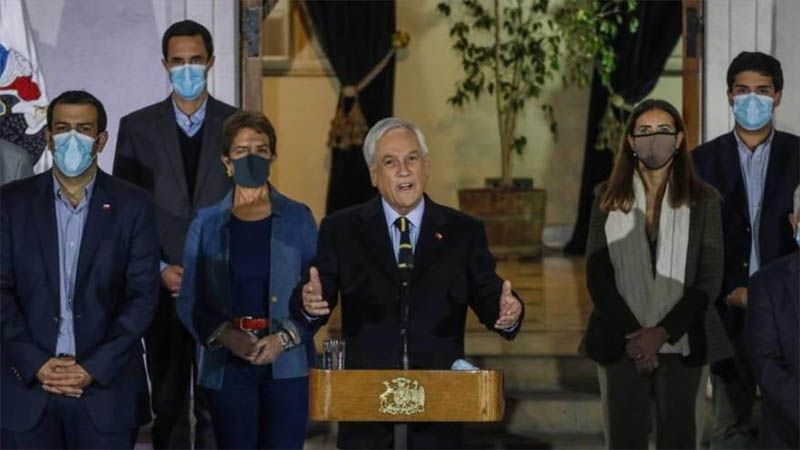 Pi&ntilde;era levanta bandera blanca: Chile pide &ldquo;una profunda reflexi&oacute;n&rdquo;