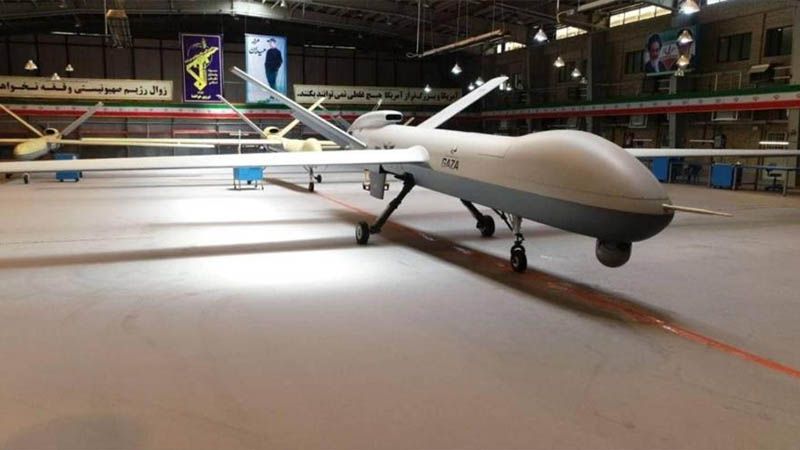 Irán presenta un nuevo dron supersónico denominado “Gaza”