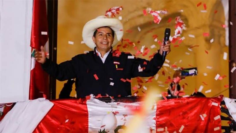 Pedro Castillo tras fin de c&oacute;mputo electoral en Per&uacute;: Un nuevo tiempo ha iniciado