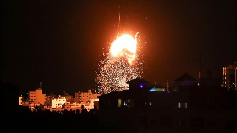 El r&eacute;gimen israel&iacute; vuelve a bombardear la Franja de Gaza