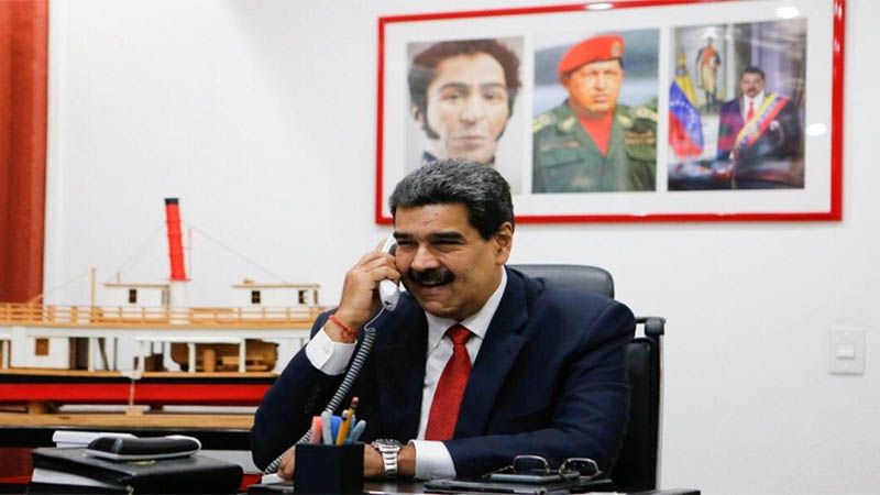 Maduro y Raisi acuerdan fortalecer cooperaciones Venezuela-Ir&aacute;n