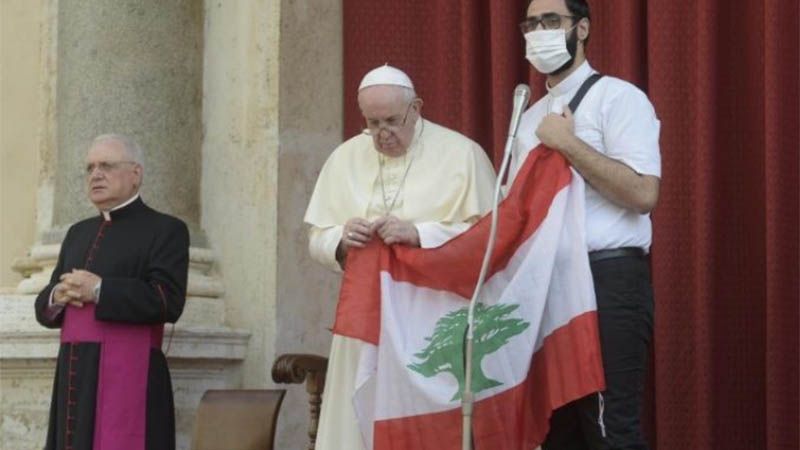 El papa preside en el Vaticano la jornada por la paz en L&iacute;bano